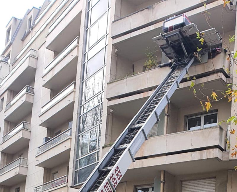 Déménagement par la fenêtre Maisons-Alfort